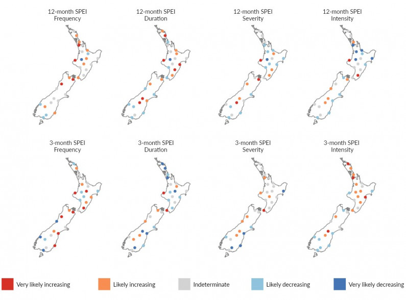 Figure 21. Eight individual maps of New Zealand.