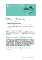 essential freshwater te mana o te wai factsheet thumbnail