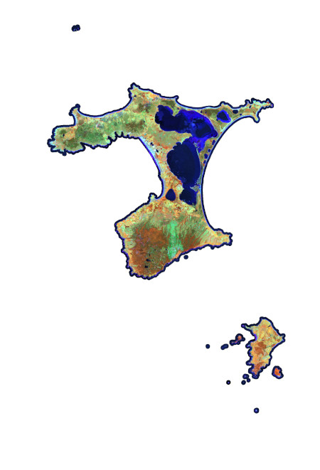 Sentinel2 2019 Chatham Islands thumb