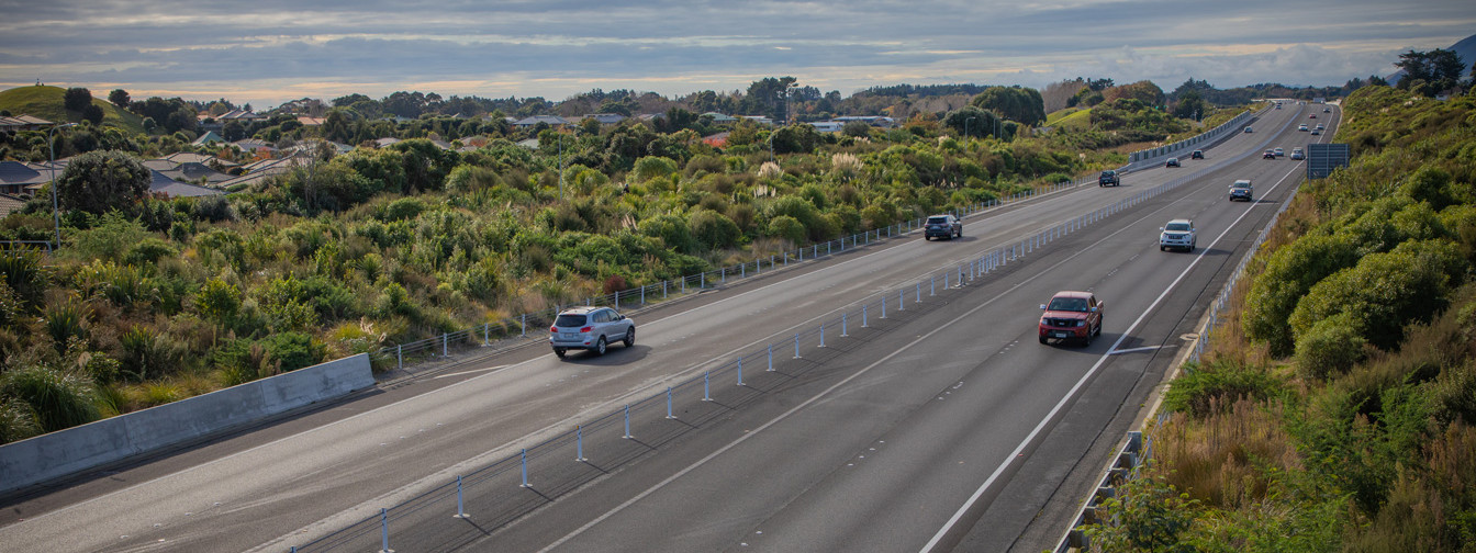 View of the Kapiti expressway